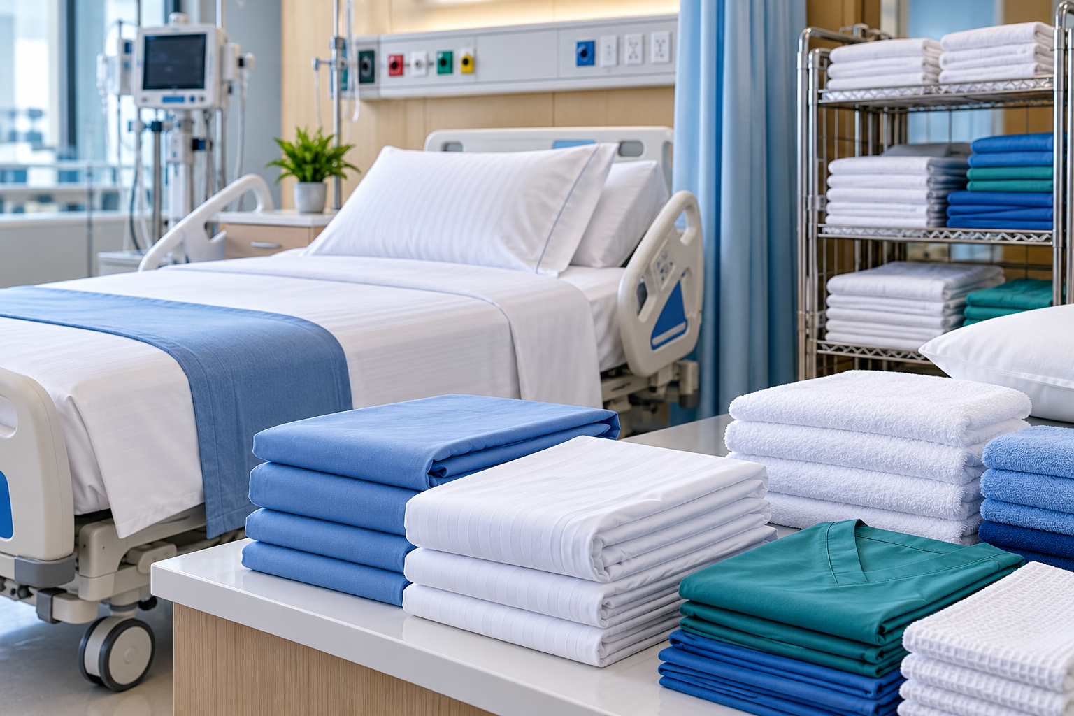 Hospital and institutional linen